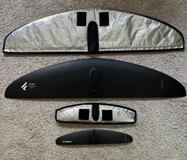 TOP Fanatic Duotone Aero Free 2000cm² Wingfoil Foil Front/Backwing