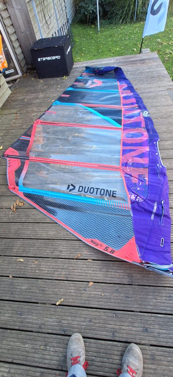 Duotone Sail  Warp_Fin 5.8 2023 (gebraucht) Default Title
